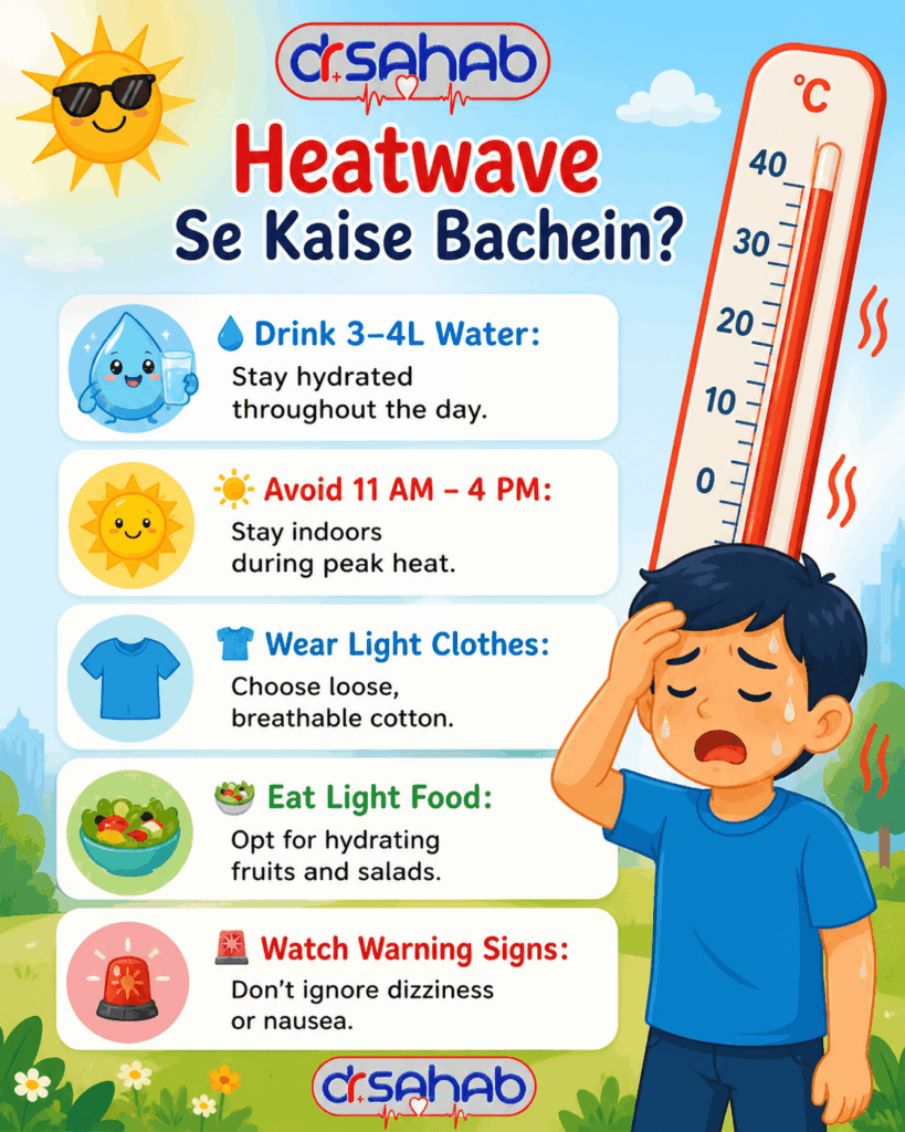Heatwave se kaise bachein?
