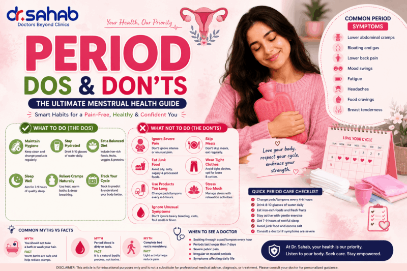 Period Dos and Don’ts: The Ultimate Menstrual Health Guide